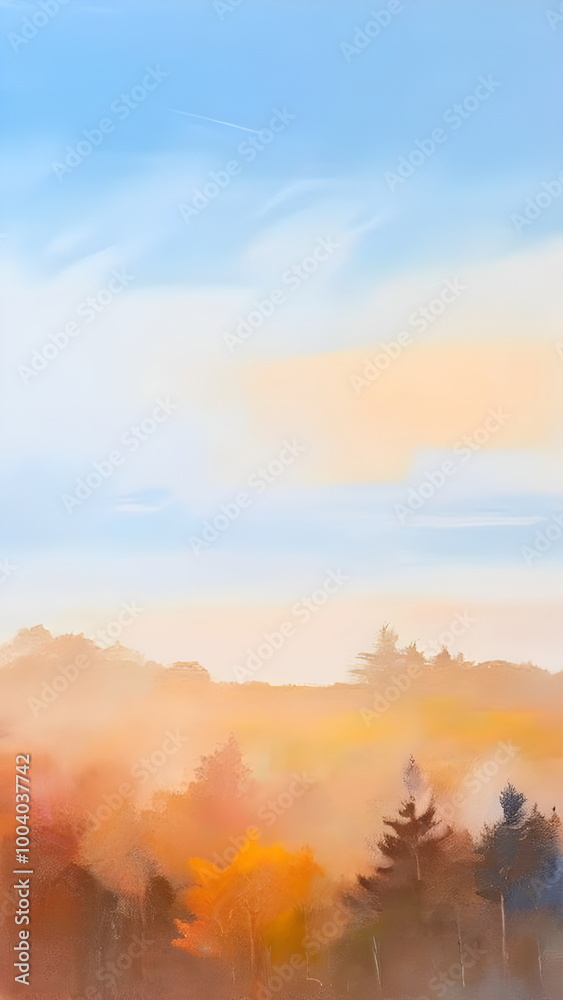Fototapeta premium Autumn background