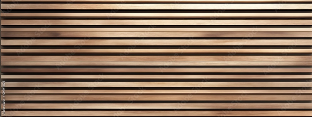 Wooden wall. Texture of wood panels. Pattern of slats with horizontal stripes. Modern interior fences and partitions used in architecture. Cladding from boards is a building material. Wooden wall. Texture of wood panels. Pattern of slats with horizontal stripes. Modern interior fences and partitions used in architecture. Cladding from boards is a building material.