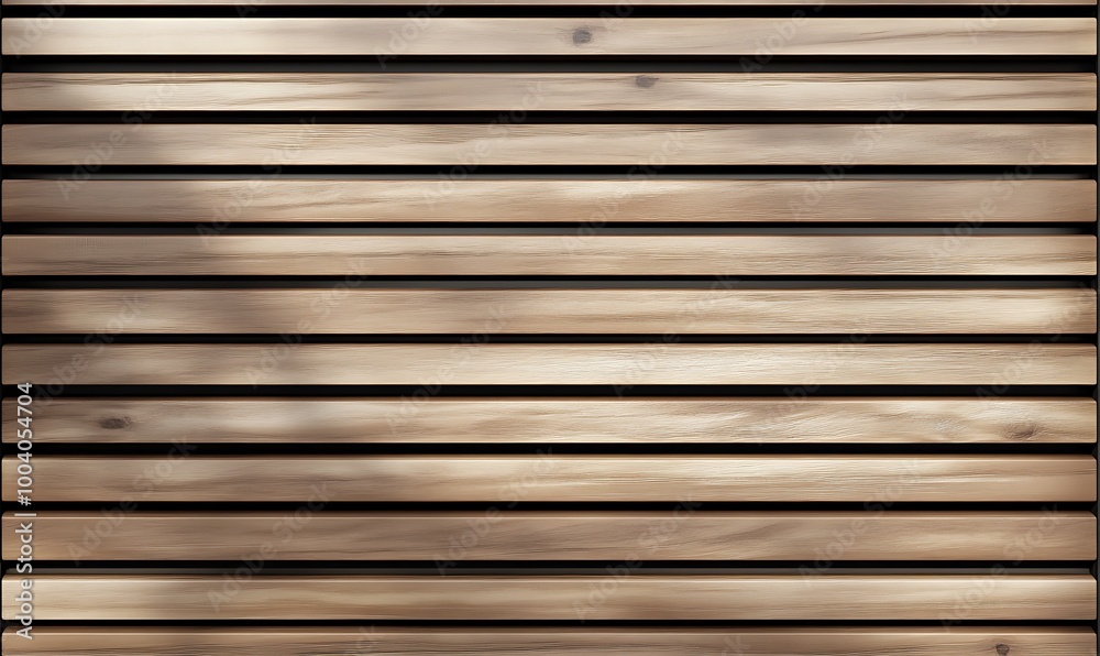 Wooden wall. Texture of wood panels. Pattern of slats with horizontal stripes. Modern interior fences and partitions used in architecture. Cladding from boards is a building material. Wooden wall. Texture of wood panels. Pattern of slats with horizontal stripes. Modern interior fences and partitions used in architecture. Cladding from boards is a building material.