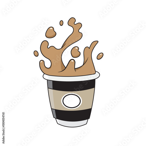 Coffee Cup Espresso Symbol Design Template