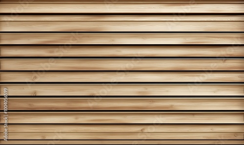  Wooden wall. Texture of wood panels. Pattern of slats with horizontal stripes. Modern interior fences and partitions used in architecture. Cladding from boards is a building material. 