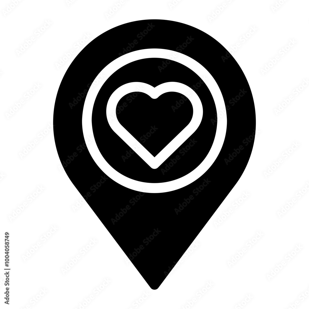 love glyph icon love glyph icon
