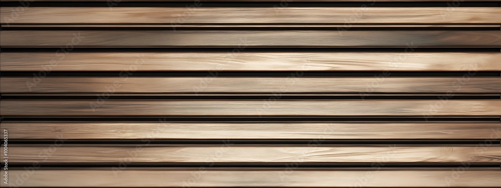 Wooden wall. Texture of wood panels. Pattern of slats with horizontal stripes. Modern interior fences and partitions used in architecture. Cladding from boards is a building material. Wooden wall. Texture of wood panels. Pattern of slats with horizontal stripes. Modern interior fences and partitions used in architecture. Cladding from boards is a building material.