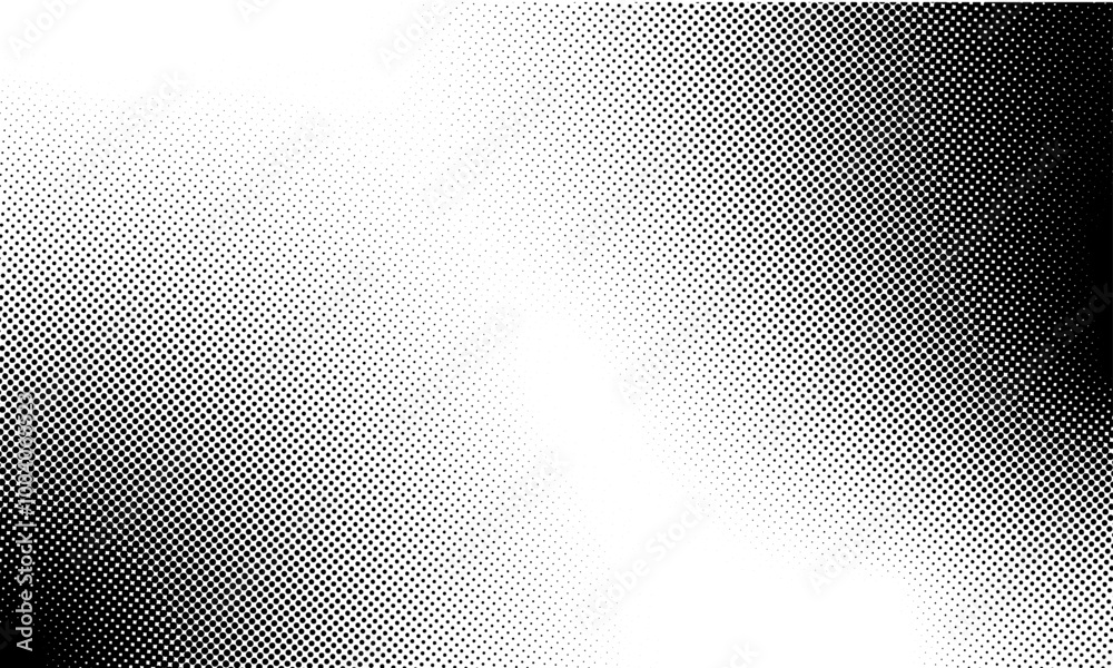 Black and White Dotted Pattern