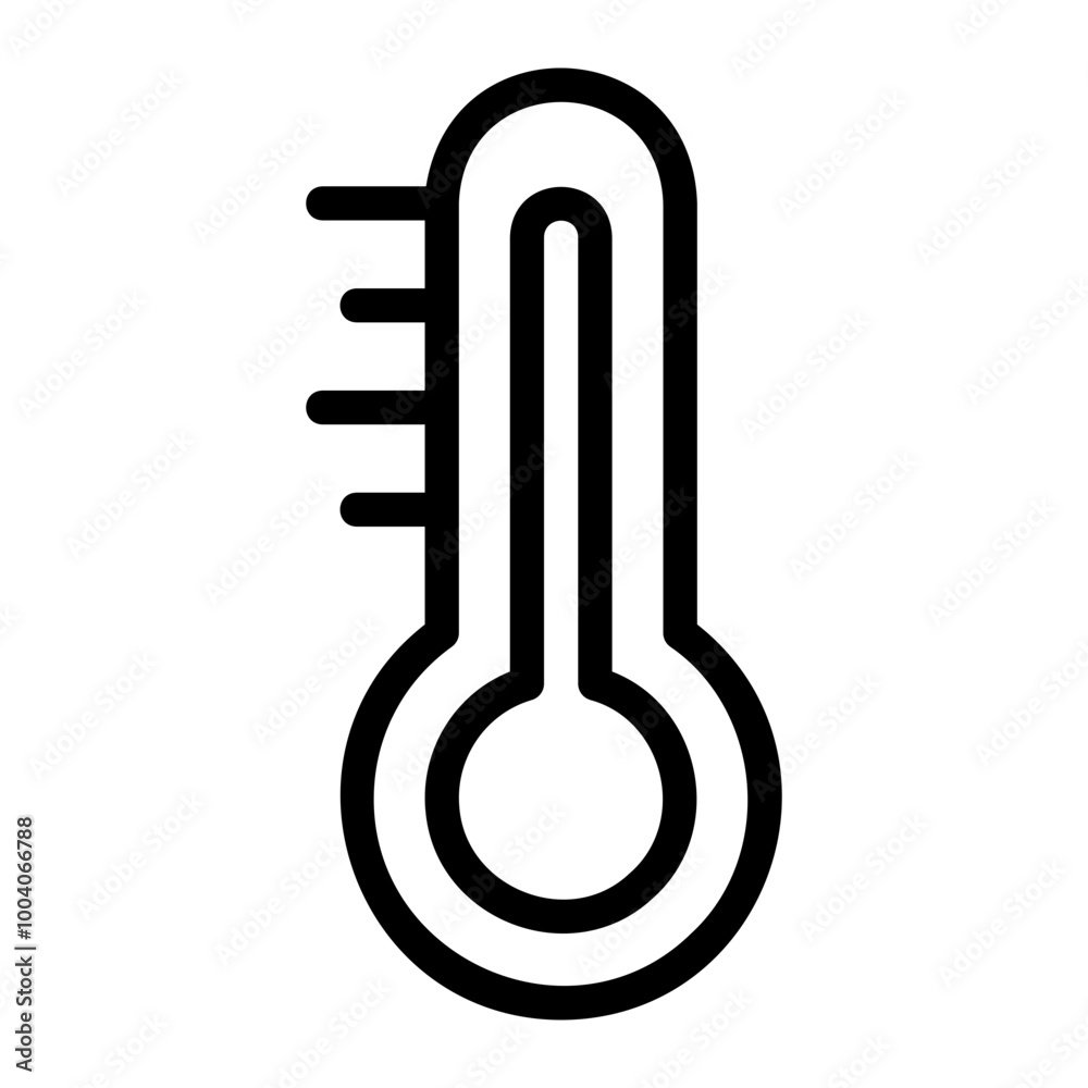 temperature line icon temperature line icon