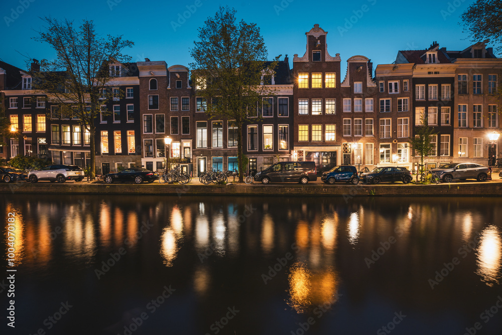 Obraz premium Architecture in Amsterdam, Netherlands