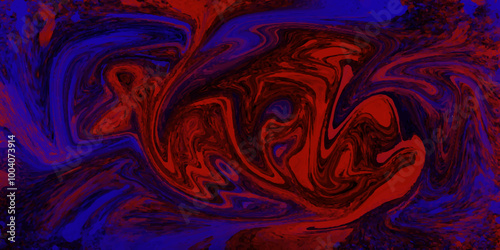 lustration of liquid acrylic resin & Pearl modulations. Acrylic painting with colorful shiny gradient. Beautiful fluid abstract paint background. The texture of mix color and black marble pattern.