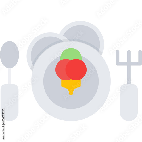 Dinnerware Icon