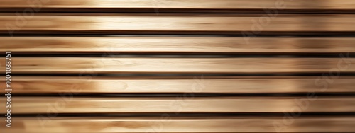  Wooden wall. Texture of wood panels. Pattern of slats with horizontal stripes. Modern interior fences and partitions used in architecture. Cladding from boards is a building material. 