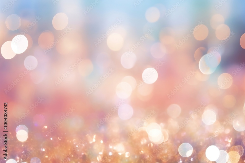 Pastel glitter bokeh christmas bright illuminated. Pastel glitter bokeh christmas bright illuminated.