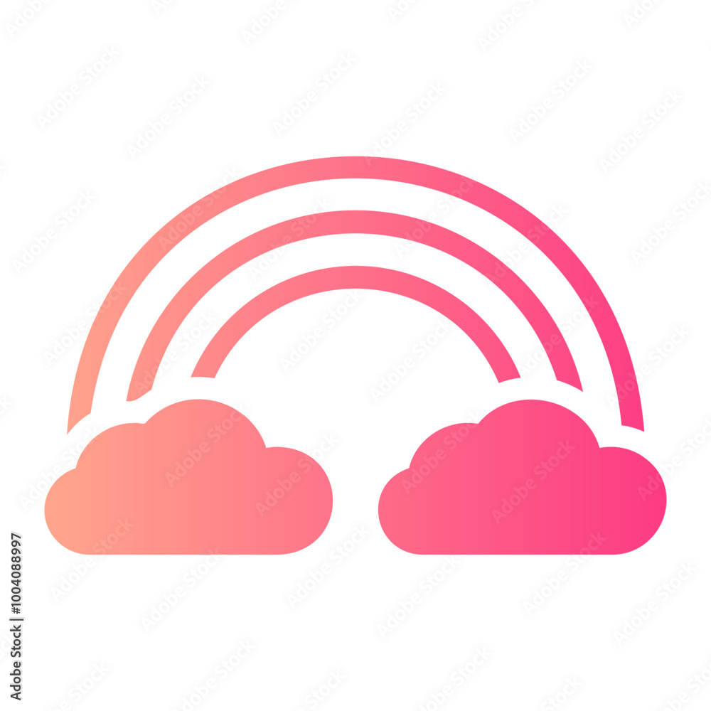 rainbow gradient icon rainbow gradient icon