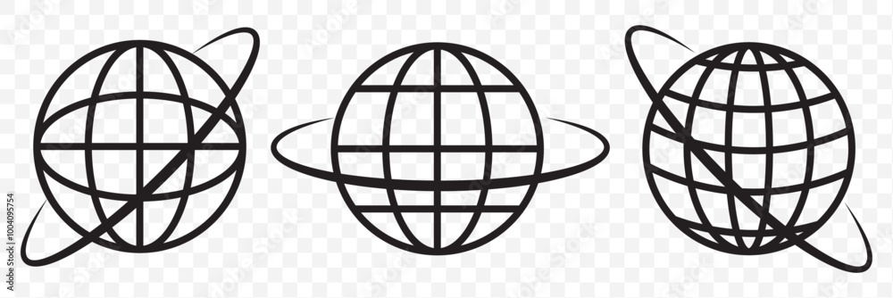 Web icon vector. Web icon page symbol for your web design. Internet world vector. EPS 10. Web icon vector. Web icon page symbol for your web design. Internet world vector. EPS 10.