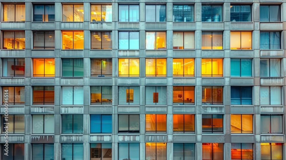 windows office building for background windows office building for background