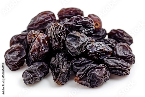 A stack of dried raisins, perfect for baking or as a healthy snack