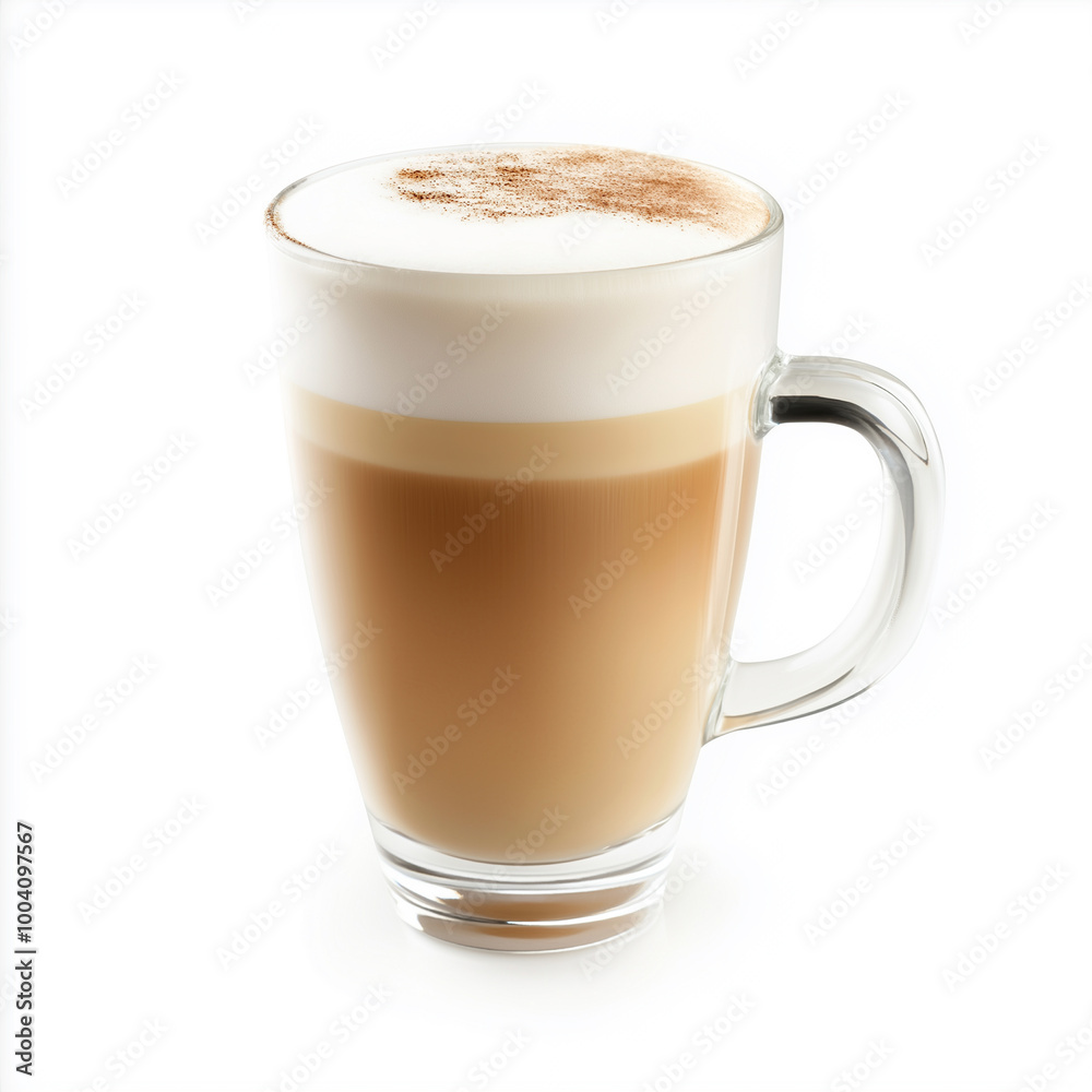 Coffee isolated on white background. generative AI Coffee isolated on white background. generative AI