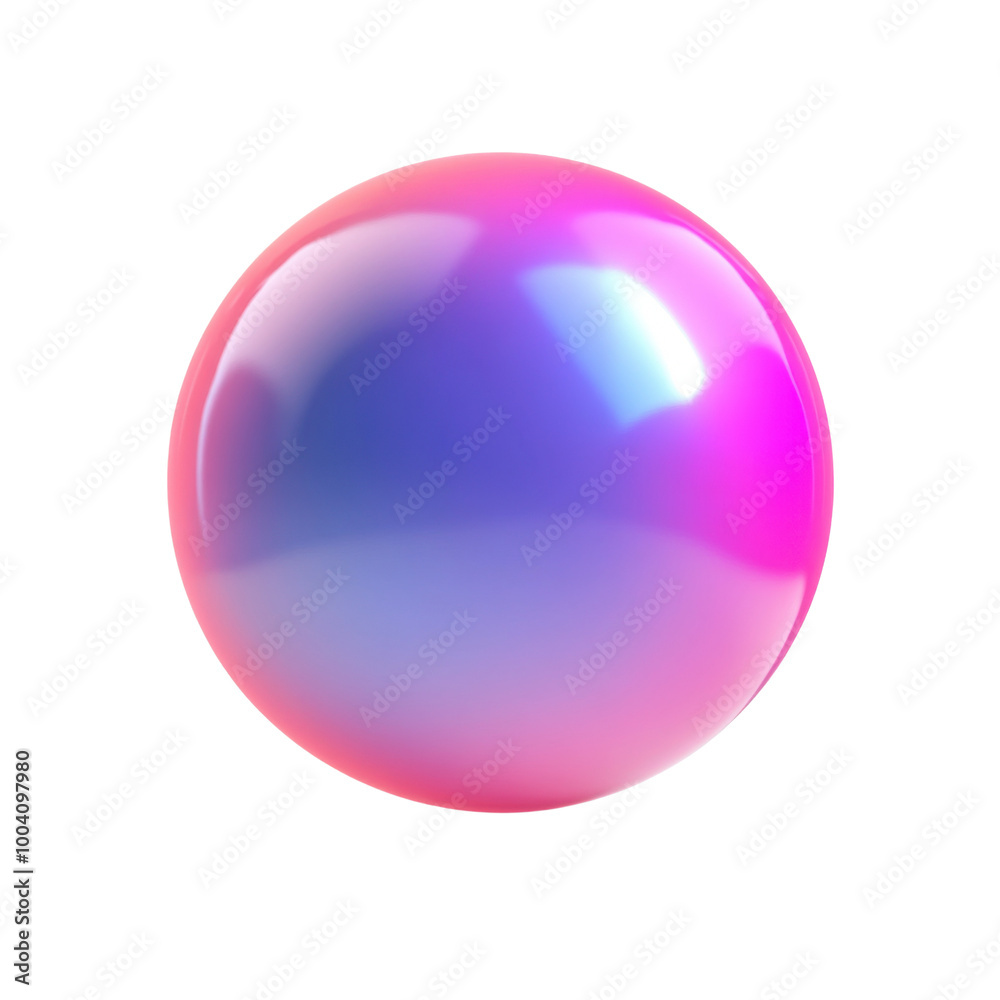 Floating geometric sphere with gradient colors casting a soft shadow on a white background Floating geometric sphere with gradient colors casting a soft shadow on a white background