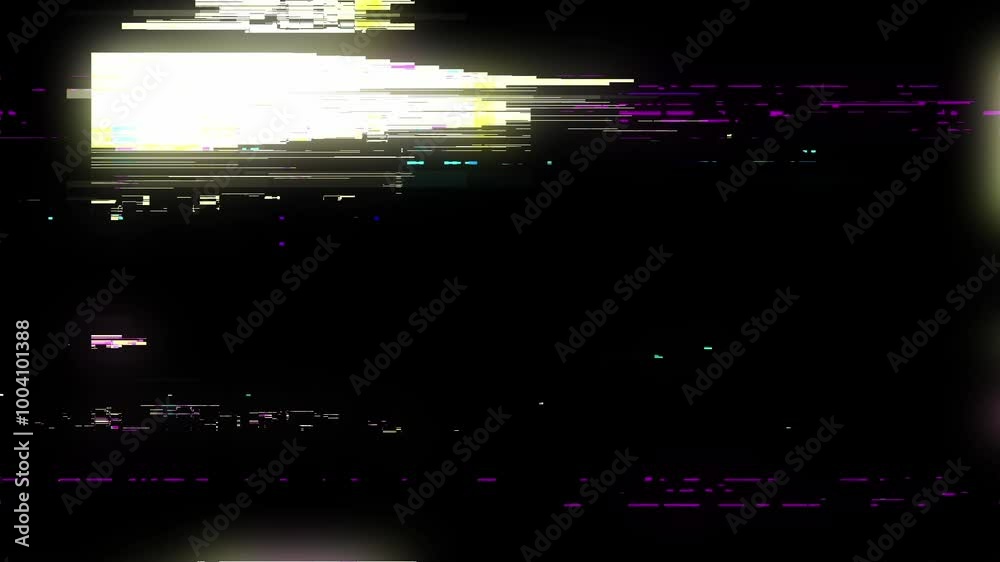 GLITCH Transitions with 16mm Film Grain Overlay Background and Alpha Channel in 4K for Vlogs, YouTube, and Movies Intros 4K Glitch Transition TV Noise Multicolored Analog Overlay Video Effect