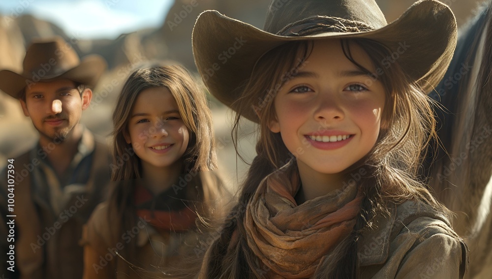 a group of childs in cowchild hats
a group of childs in cowchild hats