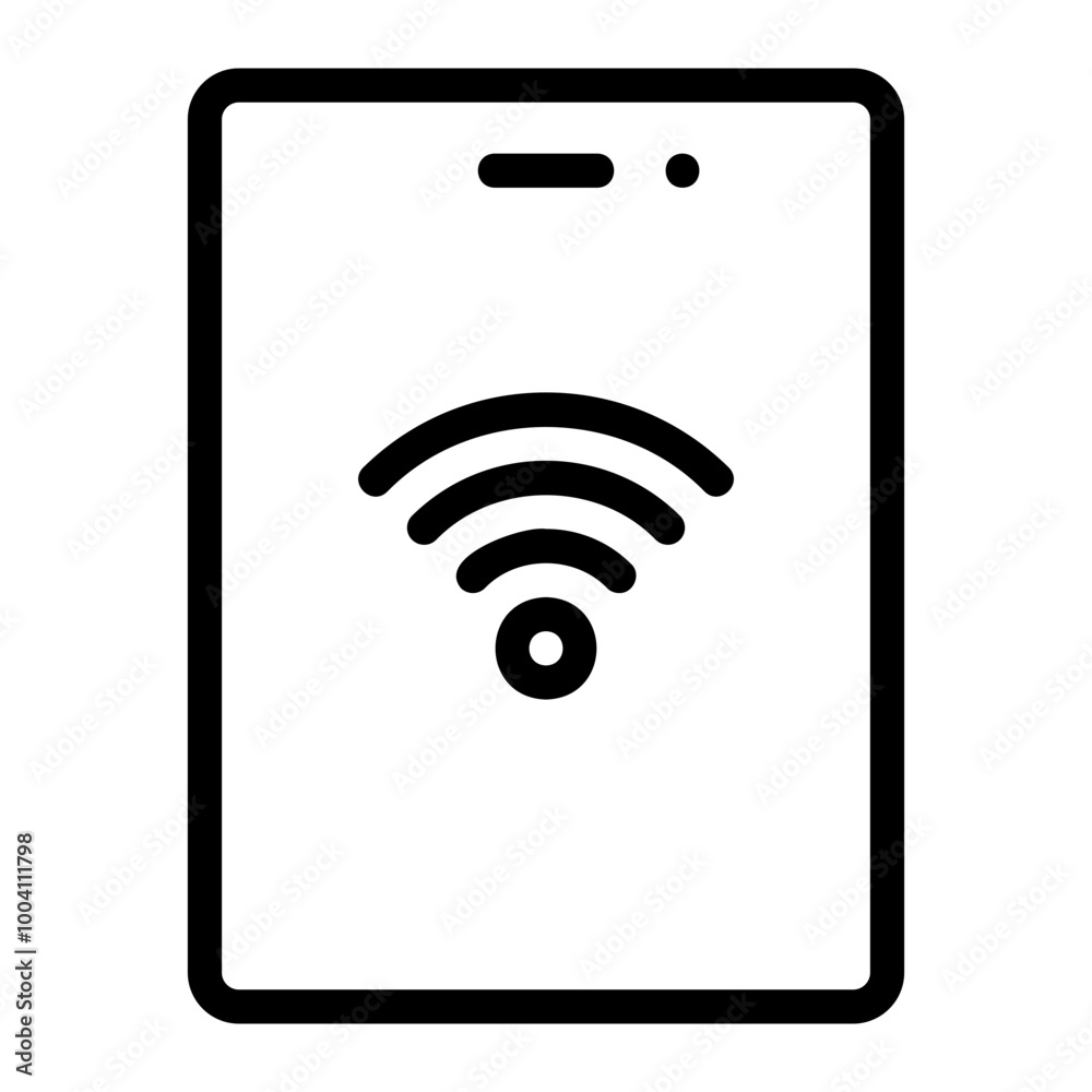 tablet line icon tablet line icon