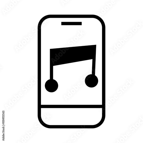 black and white note