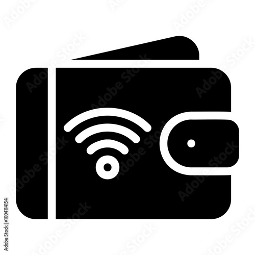 wallet glyph icon