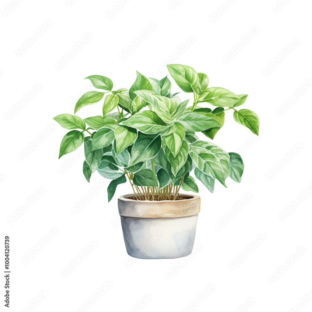 Fototapeta premium Plant Clipart Vector Illustration