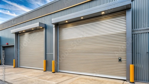 Protective Industrial Shutters for Extreme Weather Conditions with Durable Design photo