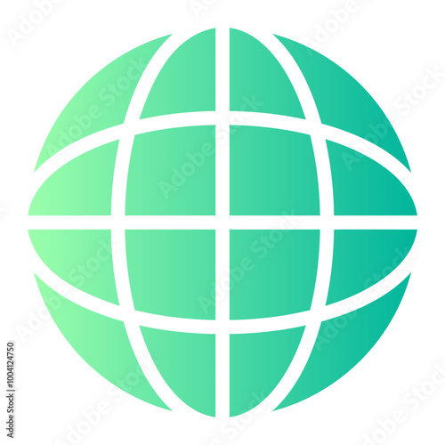 internet gradient icon