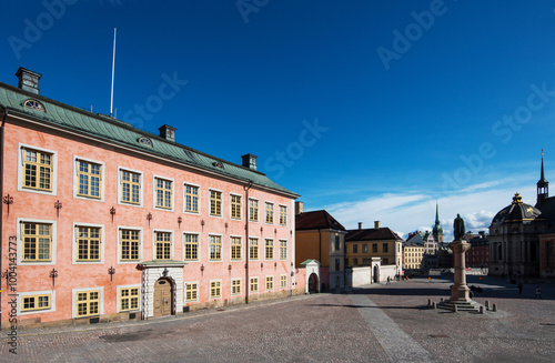 Spring at the lake Malaren and Riddarholmen, The Knights' Isle photo