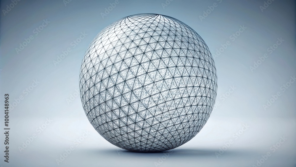 Abstract Spherical Wireframes with Points and Curves Technical s Abstract Spherical Wireframes with Points and Curves Technical s