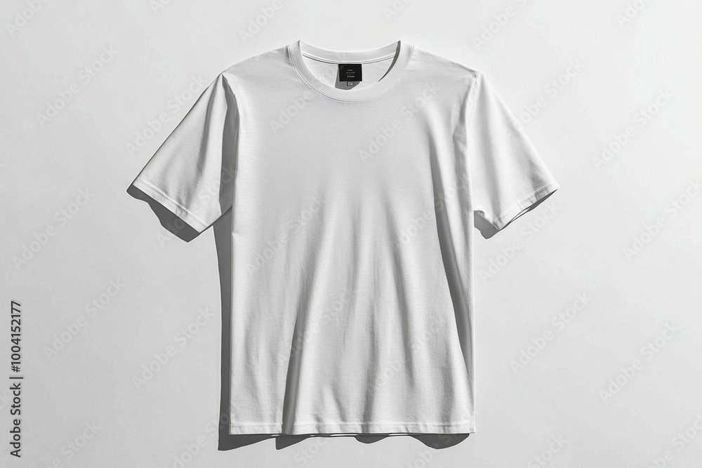 White Tshirt Mockup Isolated created with Generative AI White Tshirt Mockup Isolated created with Generative AI