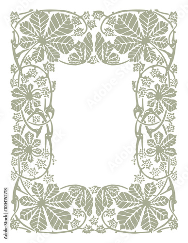 Leaf frame