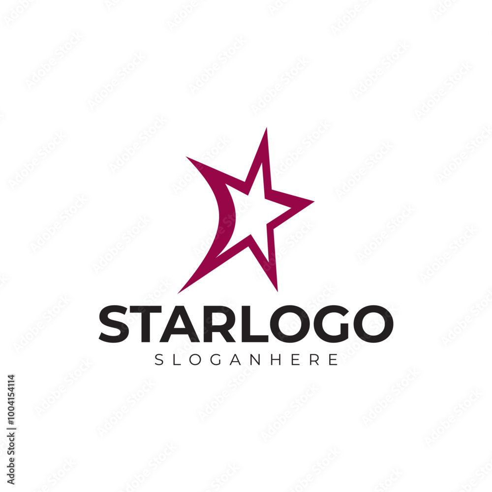 vector star logo premium template