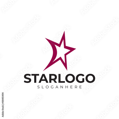 vector star logo premium template