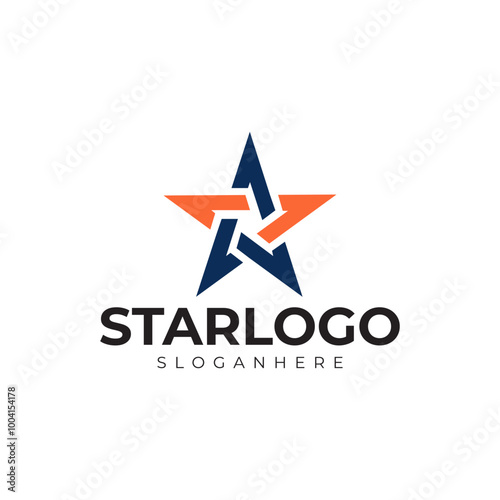 Free Download vector star logo premium template - GFXLoad