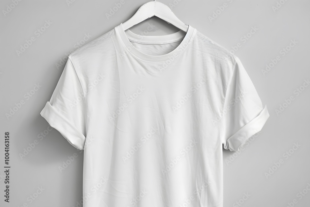Plain White T-Shirt Mockup Plain White T-Shirt Mockup