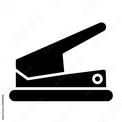 Puncher Glyph Icon Design