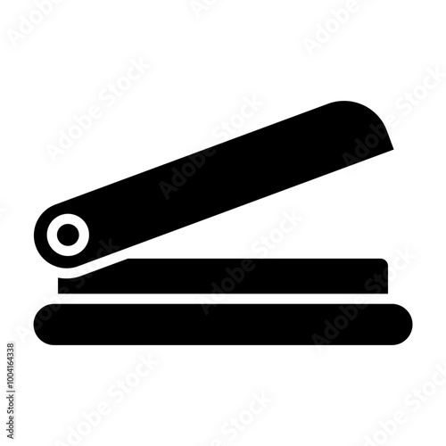 Stapler Glyph Icon Design