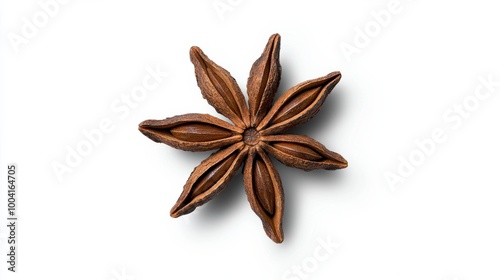 A visually striking star anise spice with distinct star-shaped pods, perfect for culinary and decorative uses.