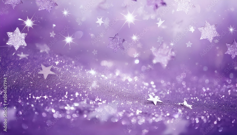 Christmas Background: A soft lavender backdrop with shimmering silver stars and light snowflake dust scattered throughout. Christmas Background: A soft lavender backdrop with shimmering silver stars and light snowflake dust scattered throughout.