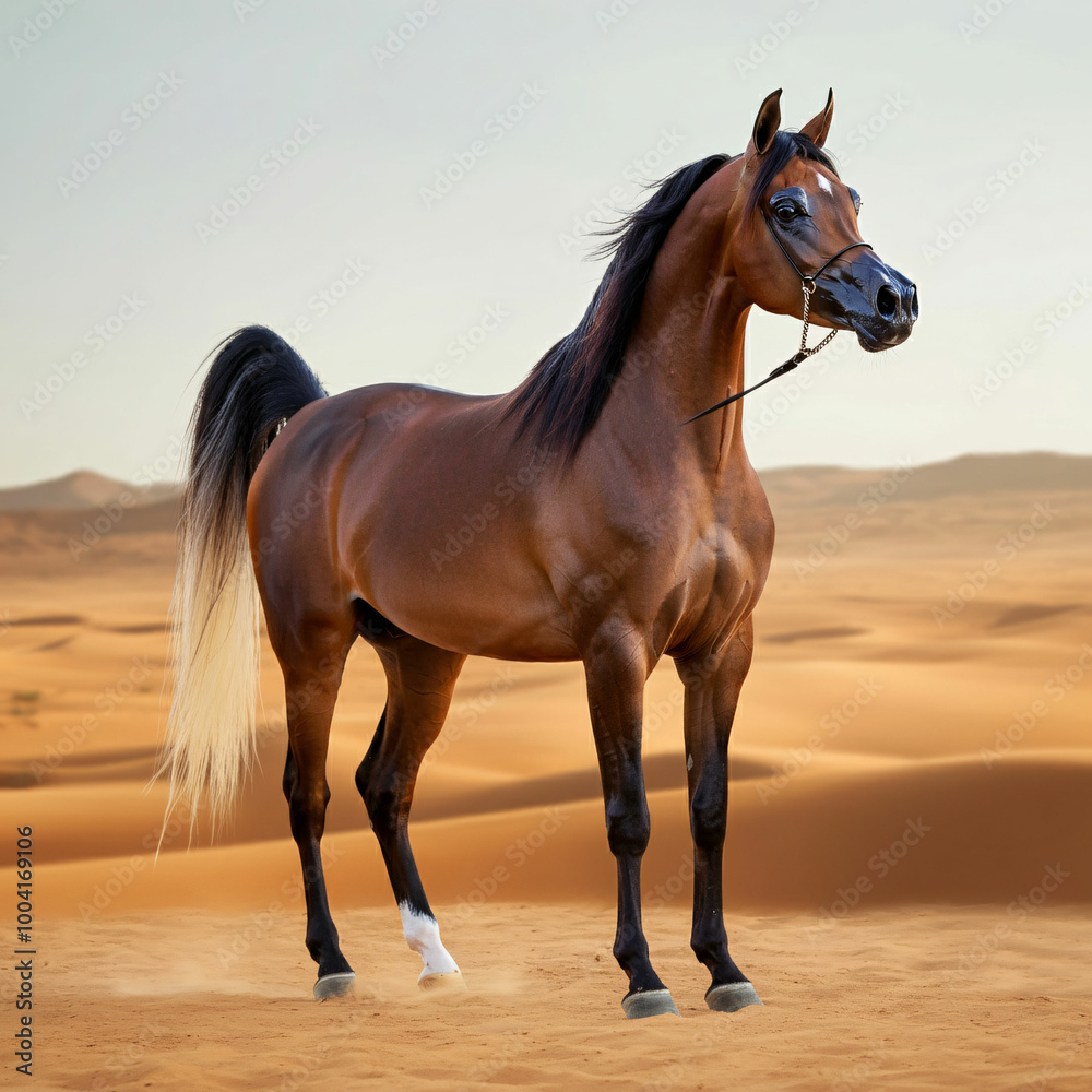 Arabian horse, horse in the sun
Arabian horse, horse in the sun