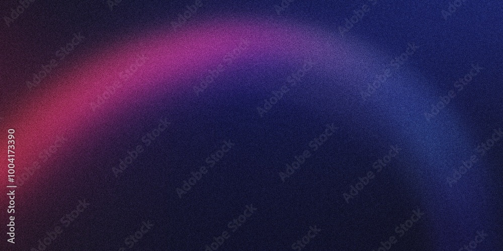 A curved arc of light with a gradient shifting from sapphire to neon pink, noise texture effect A curved arc of light with a gradient shifting from sapphire to neon pink, noise texture effect
