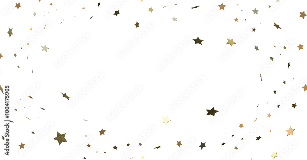Falling Christmas Star Show: Mesmeric 3D Illustration Depicting Falling Holiday Stargazing Spectacle Falling Christmas Star Show: Mesmeric 3D Illustration Depicting Falling Holiday Stargazing Spectacle