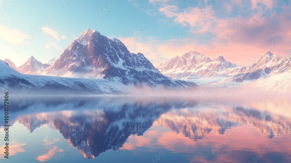 Landscape in winter Landscape in winter