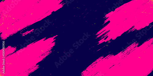 Vibrant pink grunge brush stroke abstract background. Abstract dirty grunge texture banner design