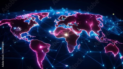 earth in the night