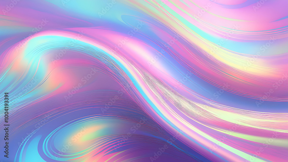 Iridescent holographic background Iridescent holographic background