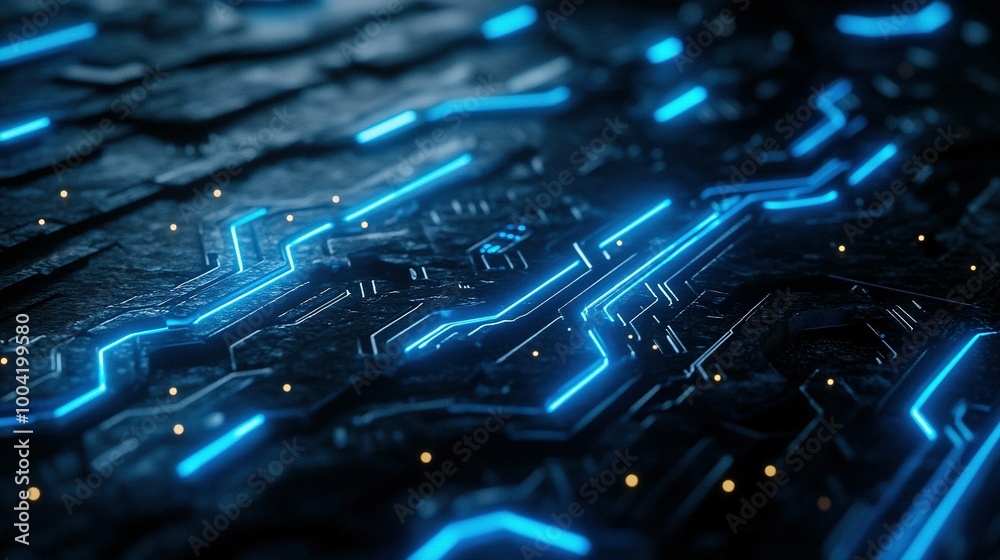 Close up of tech background UHD wallpaper