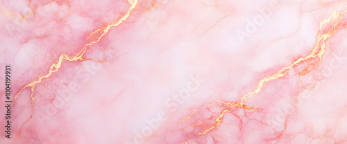 Panel kuchenny z motywem Pink Gold Marble texture luxurious background, floor decorative stone