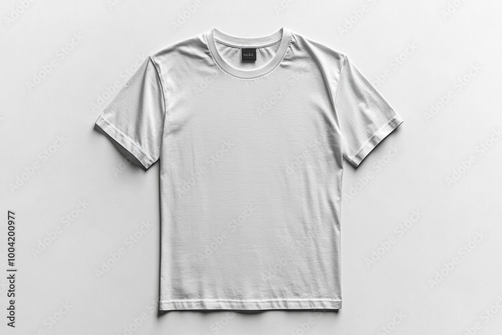 White Tshirt Mockup Isolated created with Generative AI White Tshirt Mockup Isolated created with Generative AI